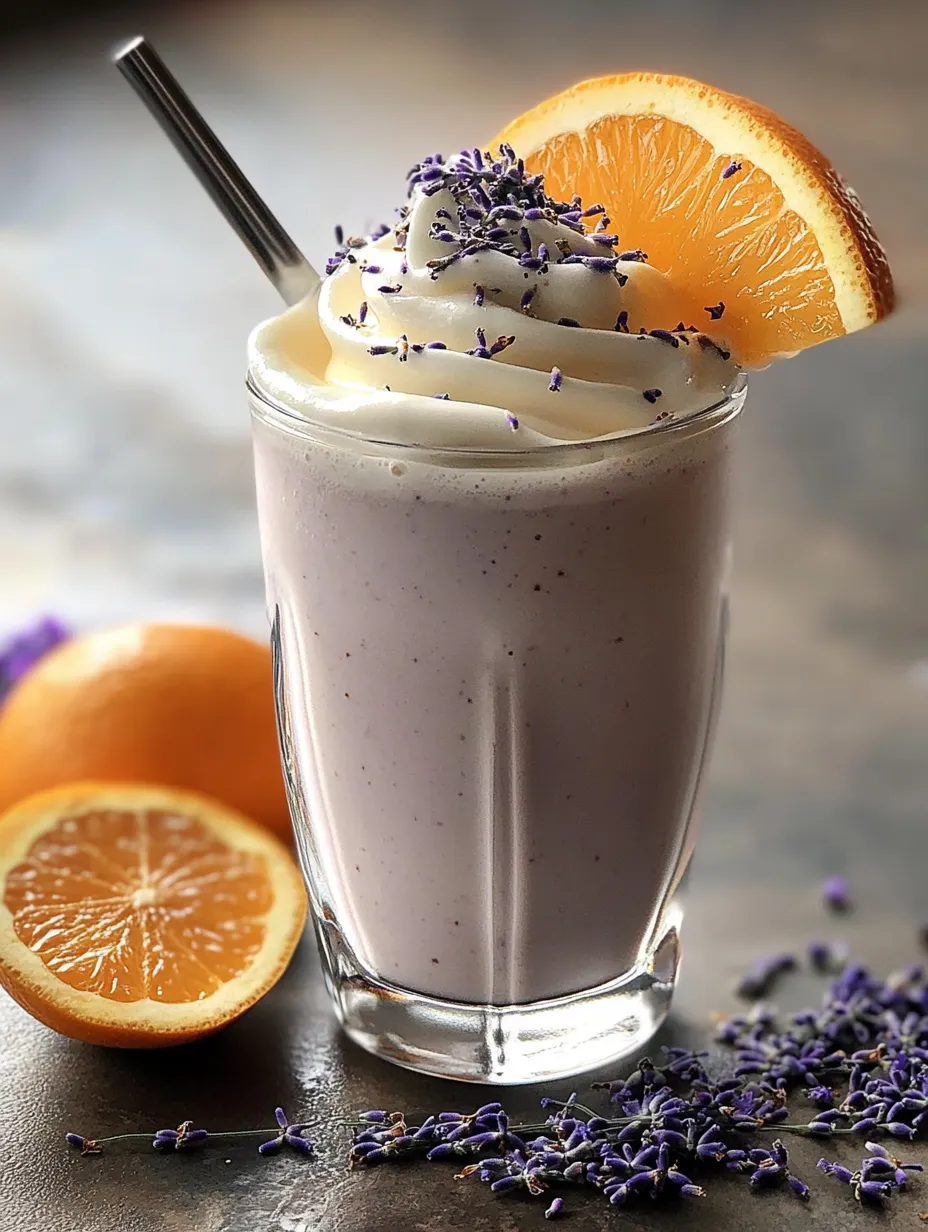 Earl Grey Lavender Milkshake