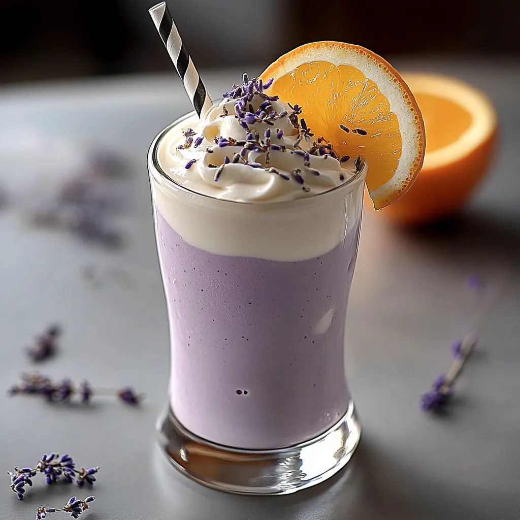Earl Grey Lavender Milkshake