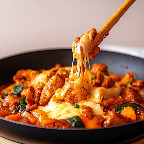 Korean Cheese Dakgalbi