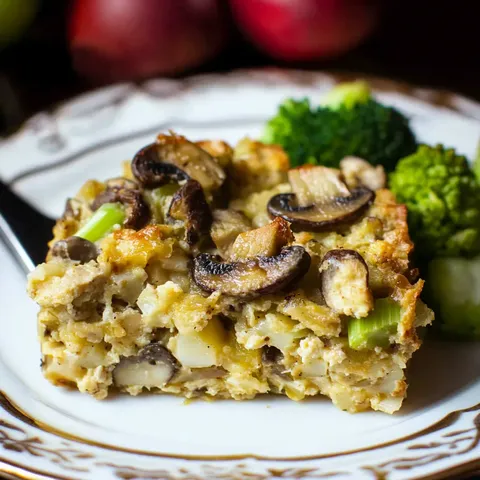 GG’s Savory Matzo Farfel Kugel