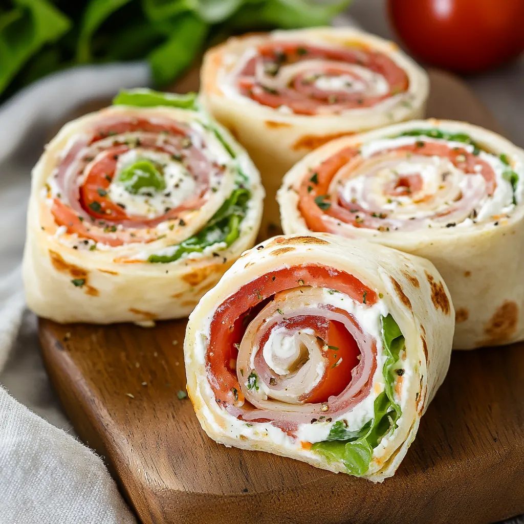 Zesty Italian Pinwheels
