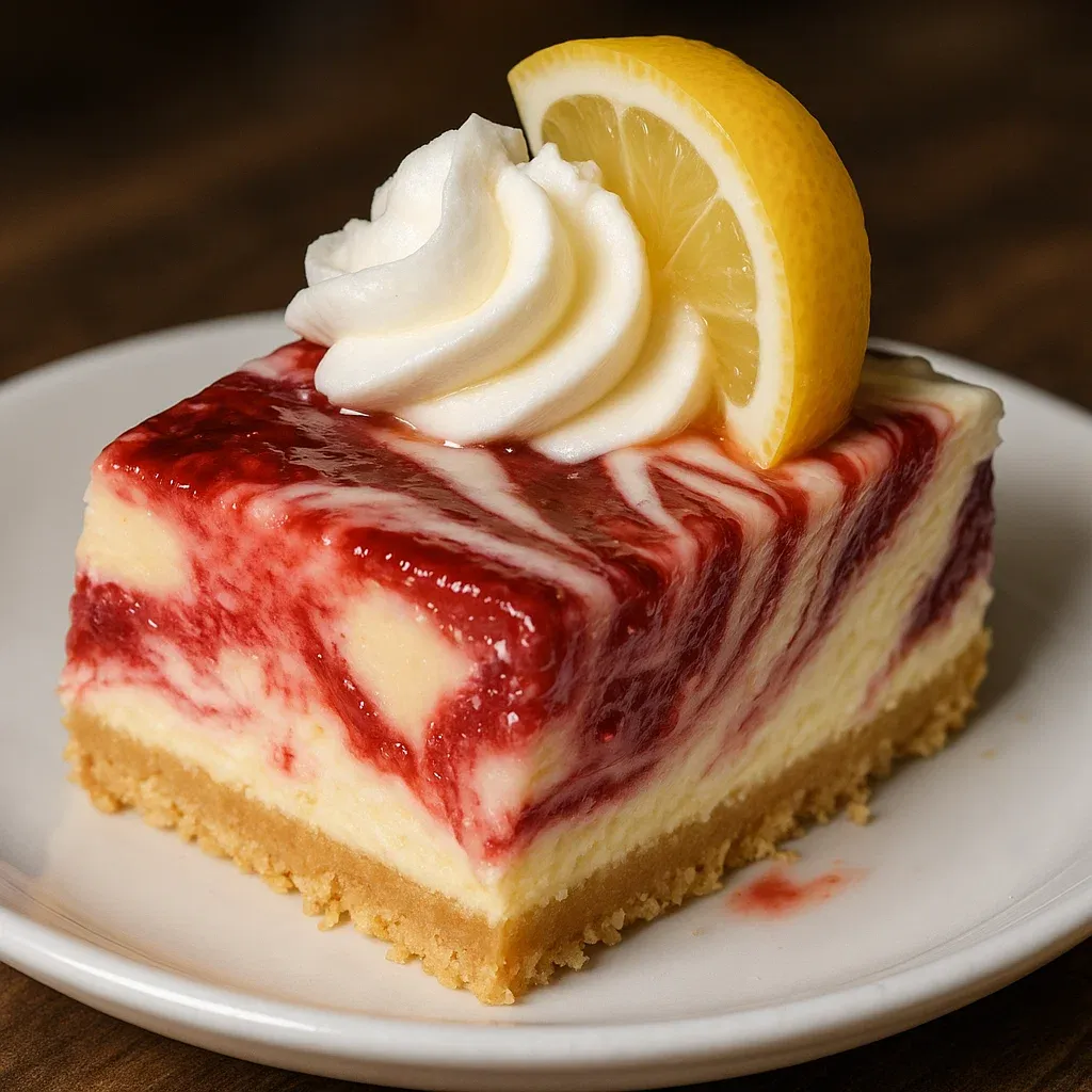 Raspberry Lemon White Chocolate Cheesecake Recipe