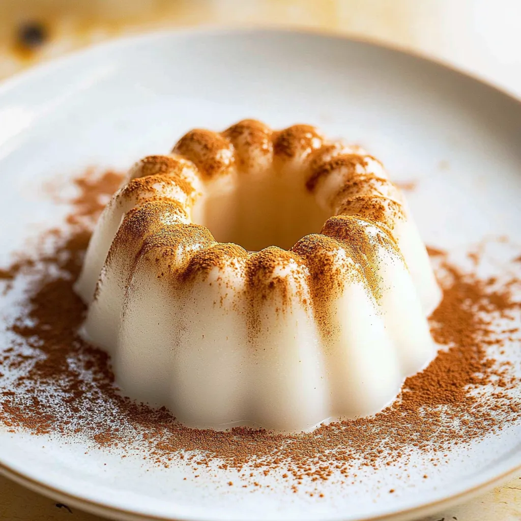 Creamy Puerto Rican Tembleque Coconut Pudding
