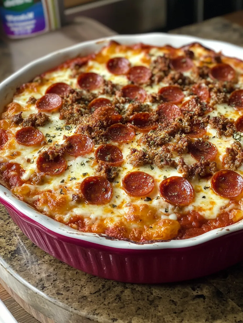Cheesy Pizza Dip