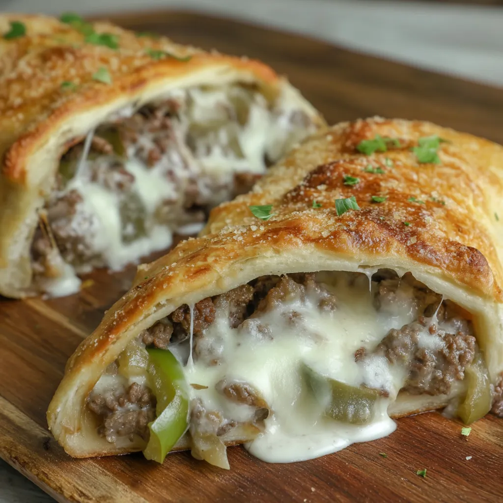 Cheesesteak Stromboli Fix