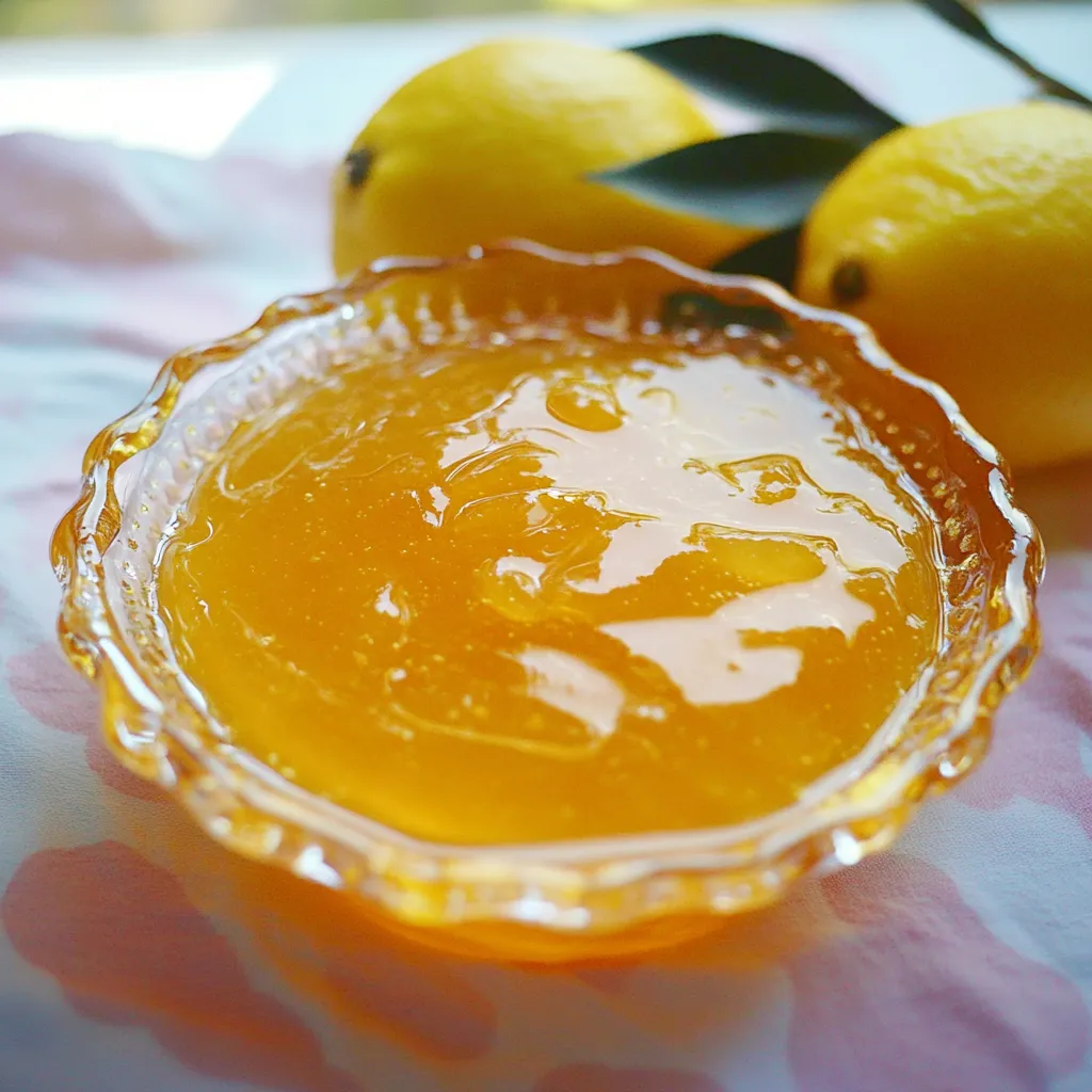 3-Ingredient Lemon Marmalade