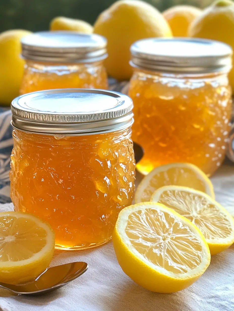 3-Ingredient Lemon Marmalade