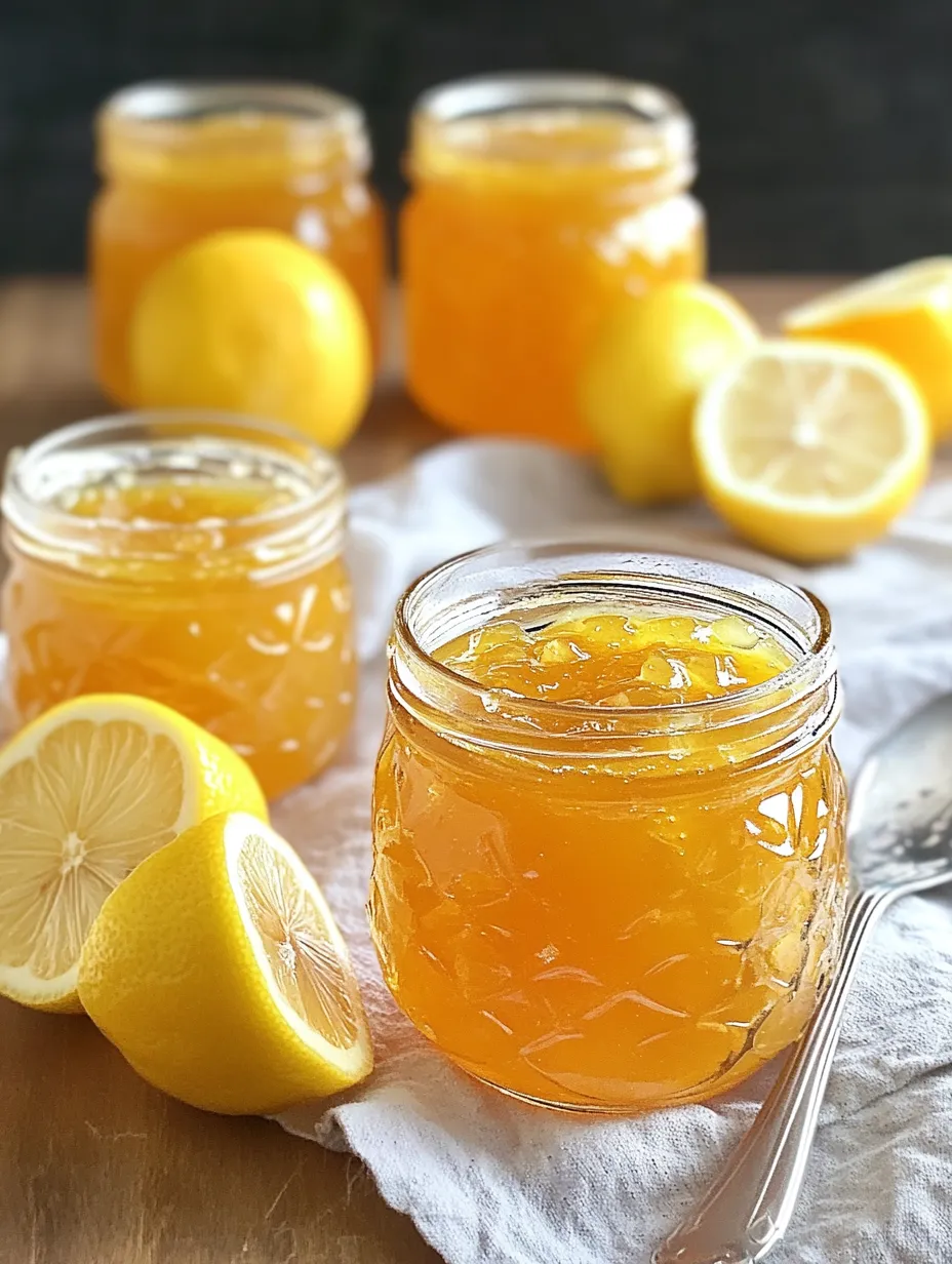 3-Ingredient Lemon Marmalade