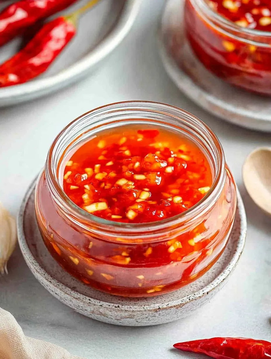 Homemade Sweet Chilli Sauce