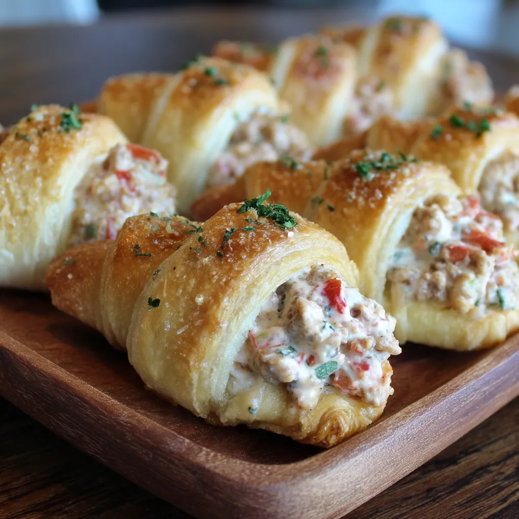 Sausage, Rotel & Cream Cheese Crescent Rolls