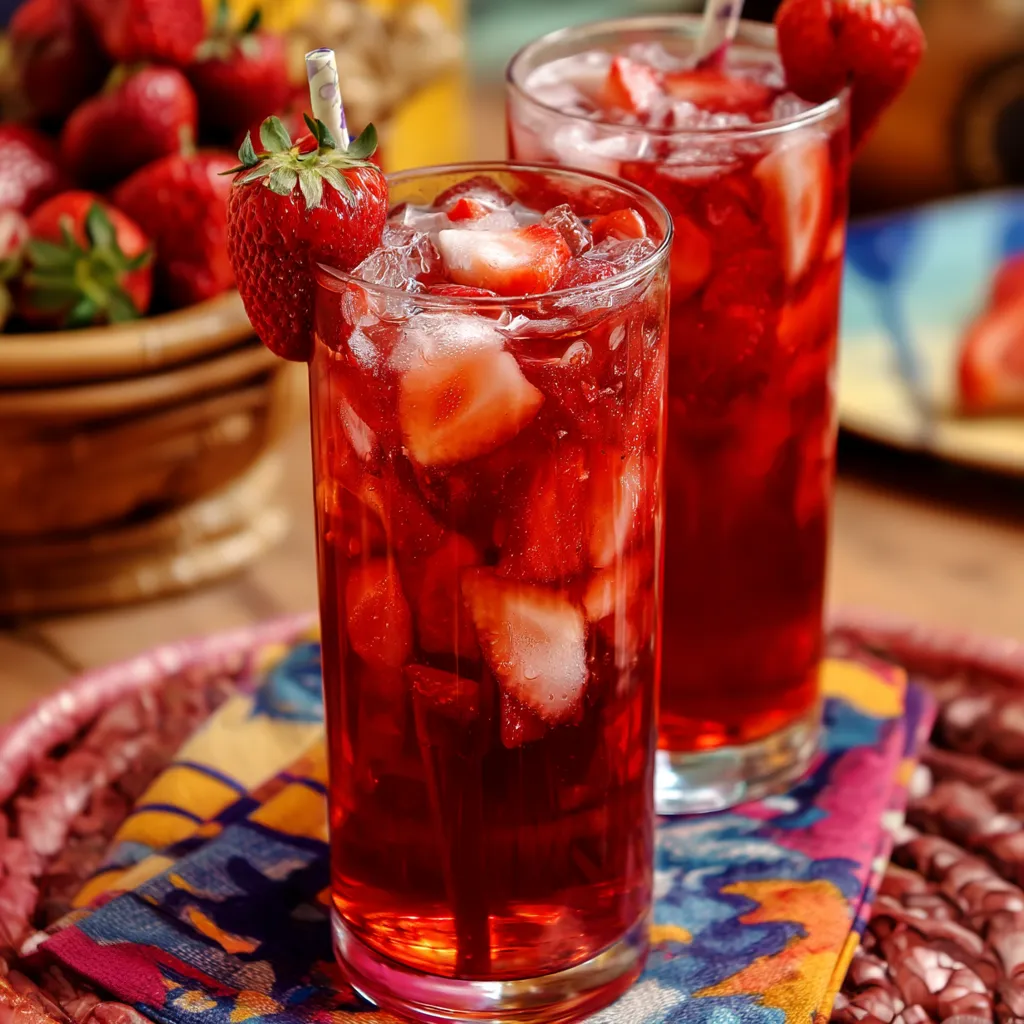 Strawberry Sweet Tea