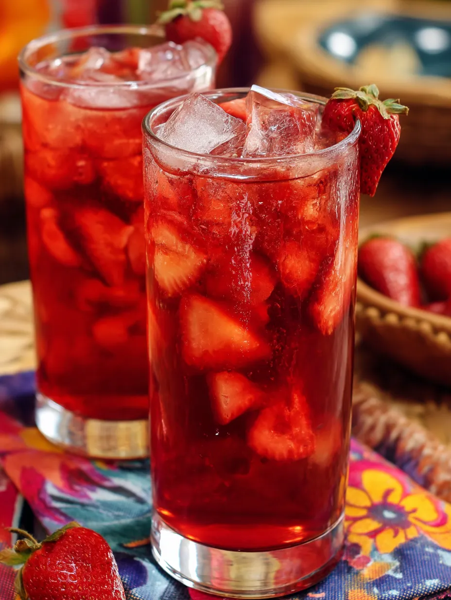 Strawberry Sweet Tea