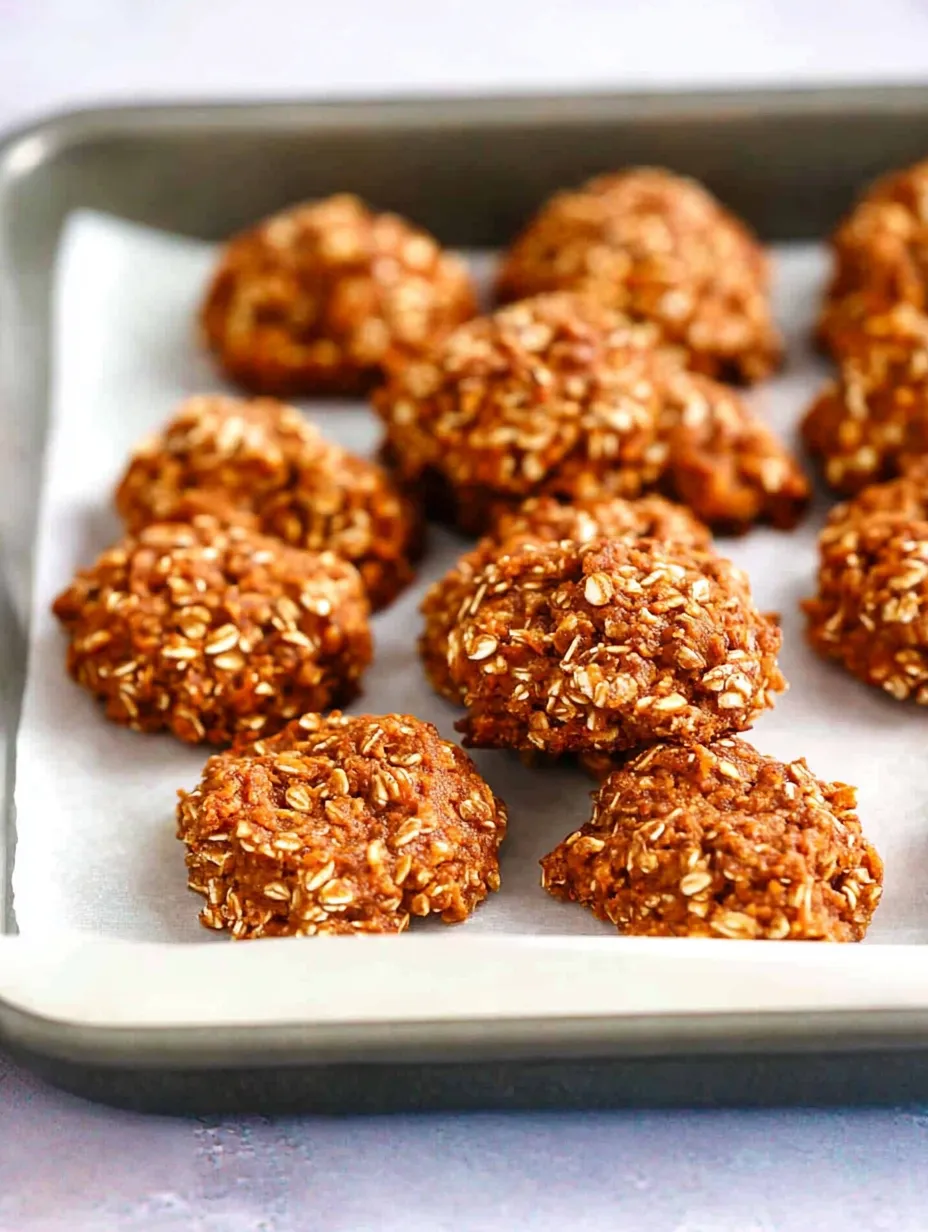 Healthy Carrot Oatmeal Cookies