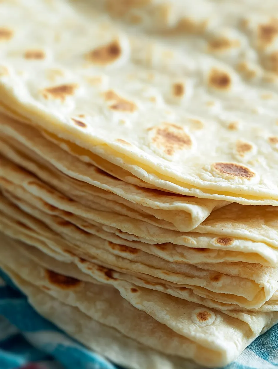 Best Ever Homemade Flour Tortillas