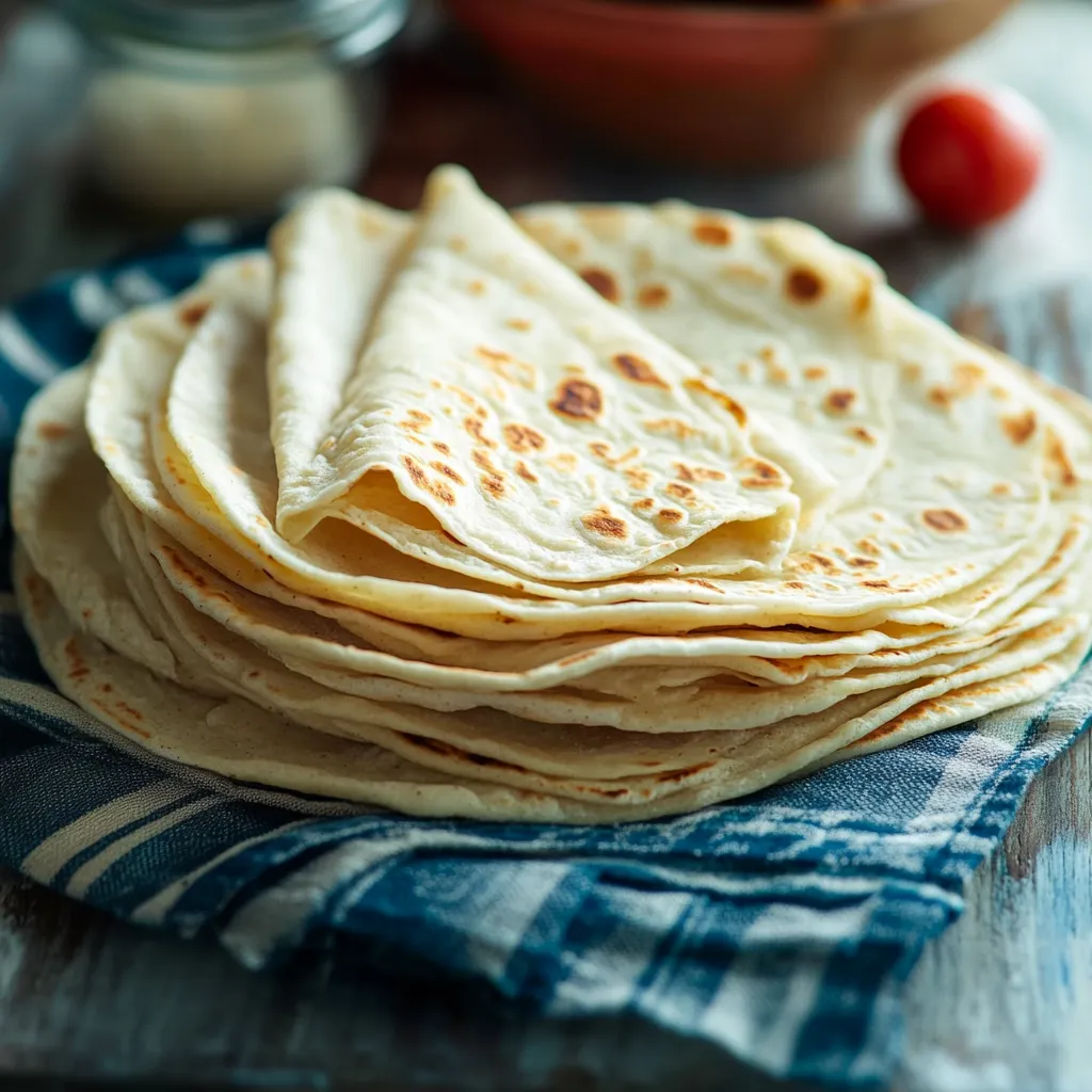 Best Ever Homemade Flour Tortillas