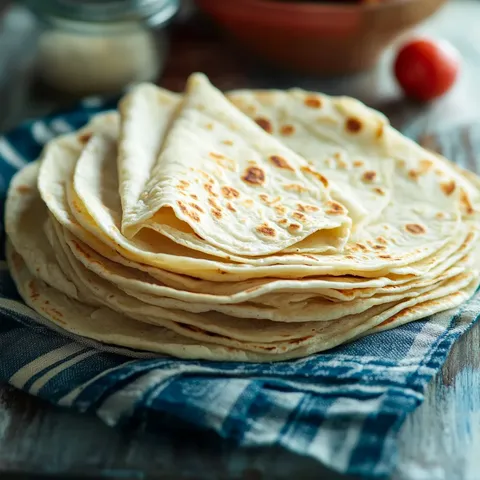 Best Ever Homemade Flour Tortillas