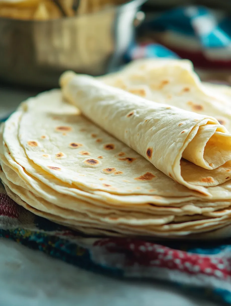 Best Ever Homemade Flour Tortillas