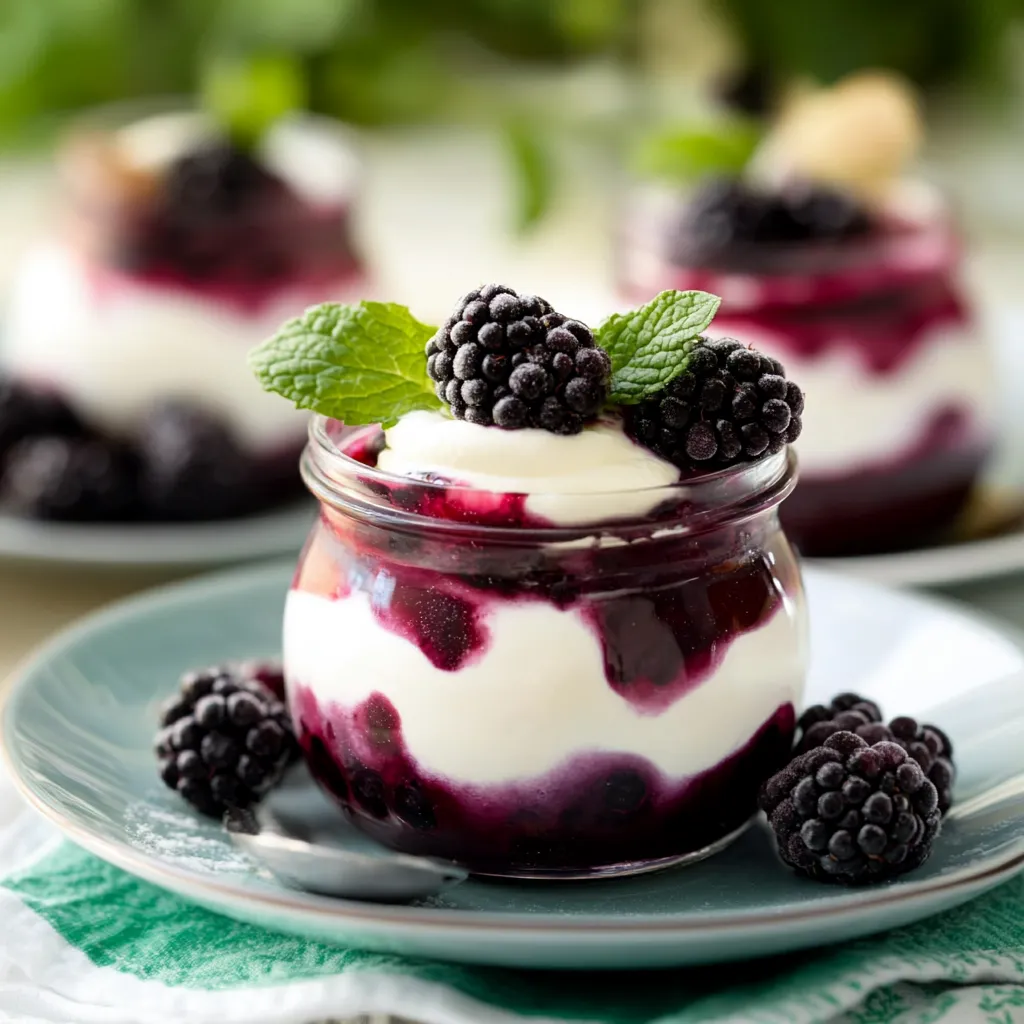 Irish Blackberry Fool