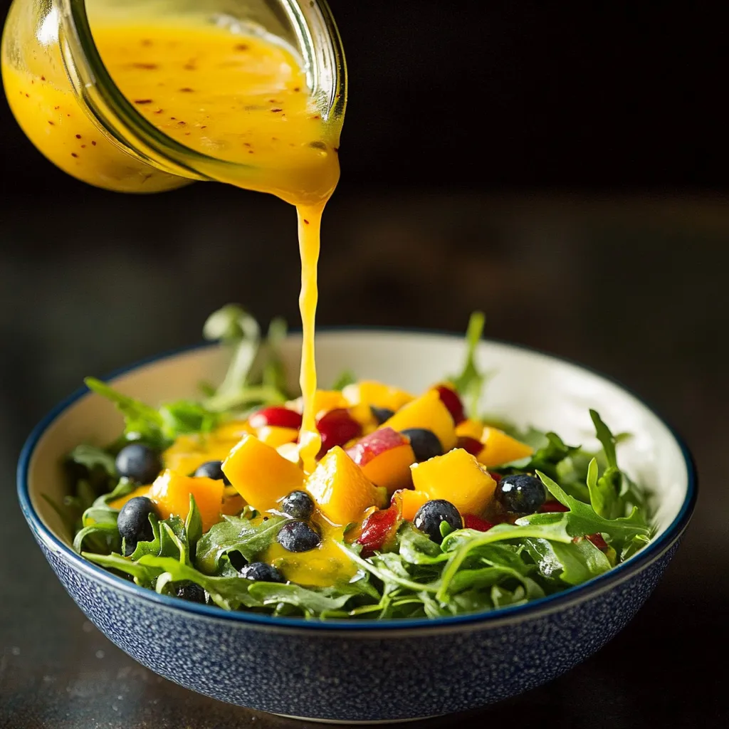 Sweet and Spicy Mango Salad Dressing