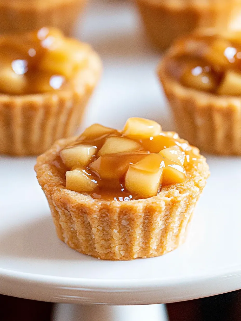 Caramel Apple Shortbread Tarts