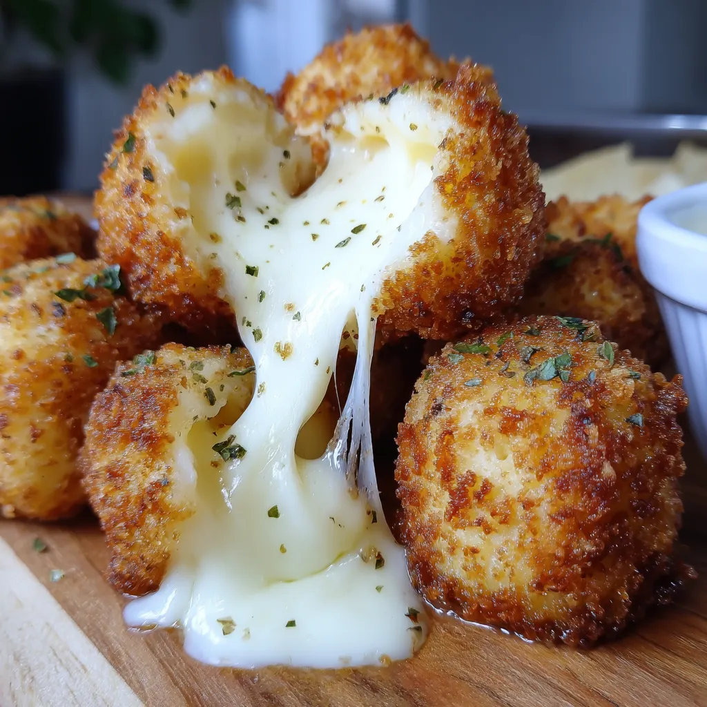 Easy Fried Cheese Bites
