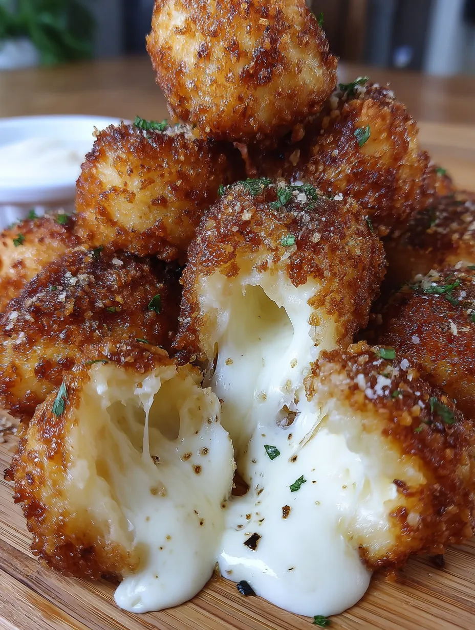 Easy Fried Cheese Bites