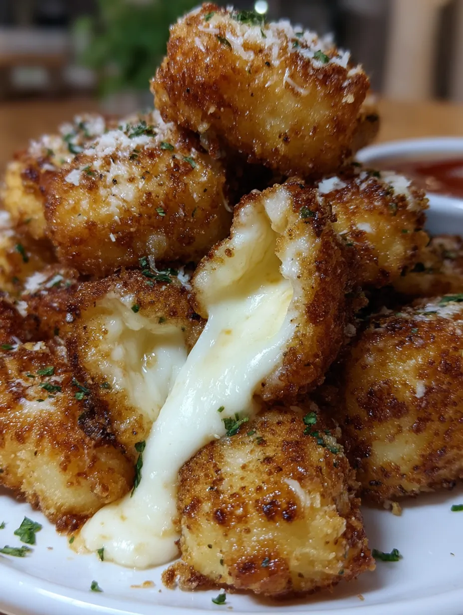 Easy Fried Cheese Bites