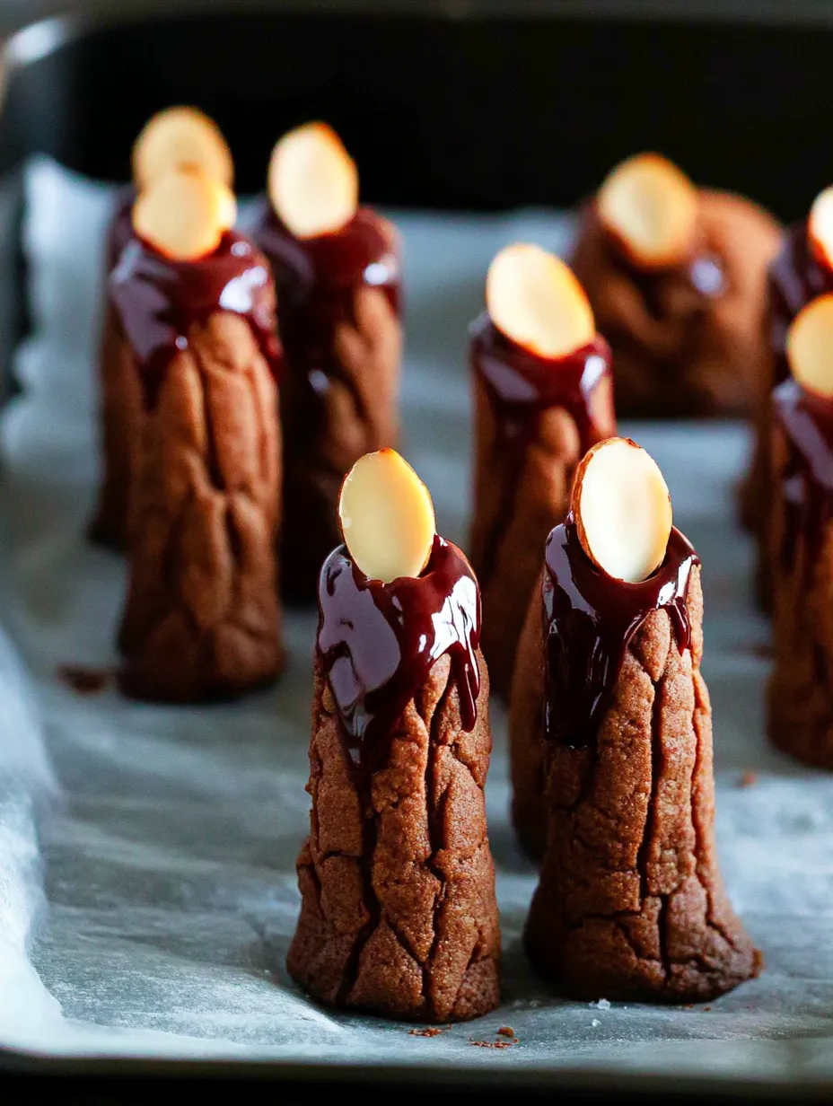 Bleeding Candle Cookies