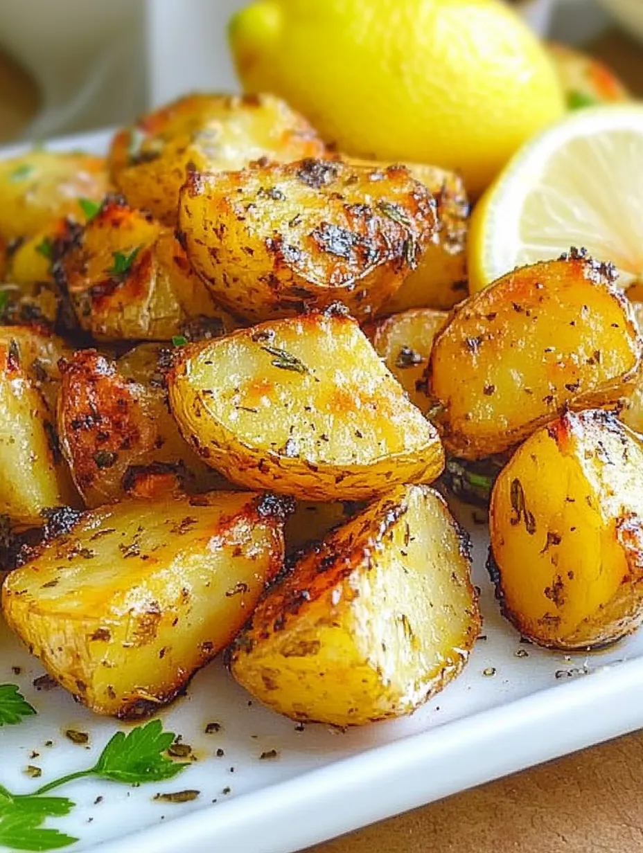 Lemon Herb Roasted Potato