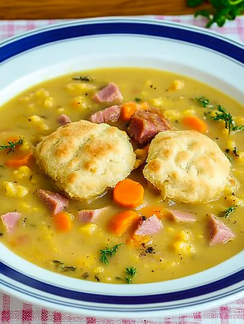 Newfoundland Pea Soup with Dough Boys