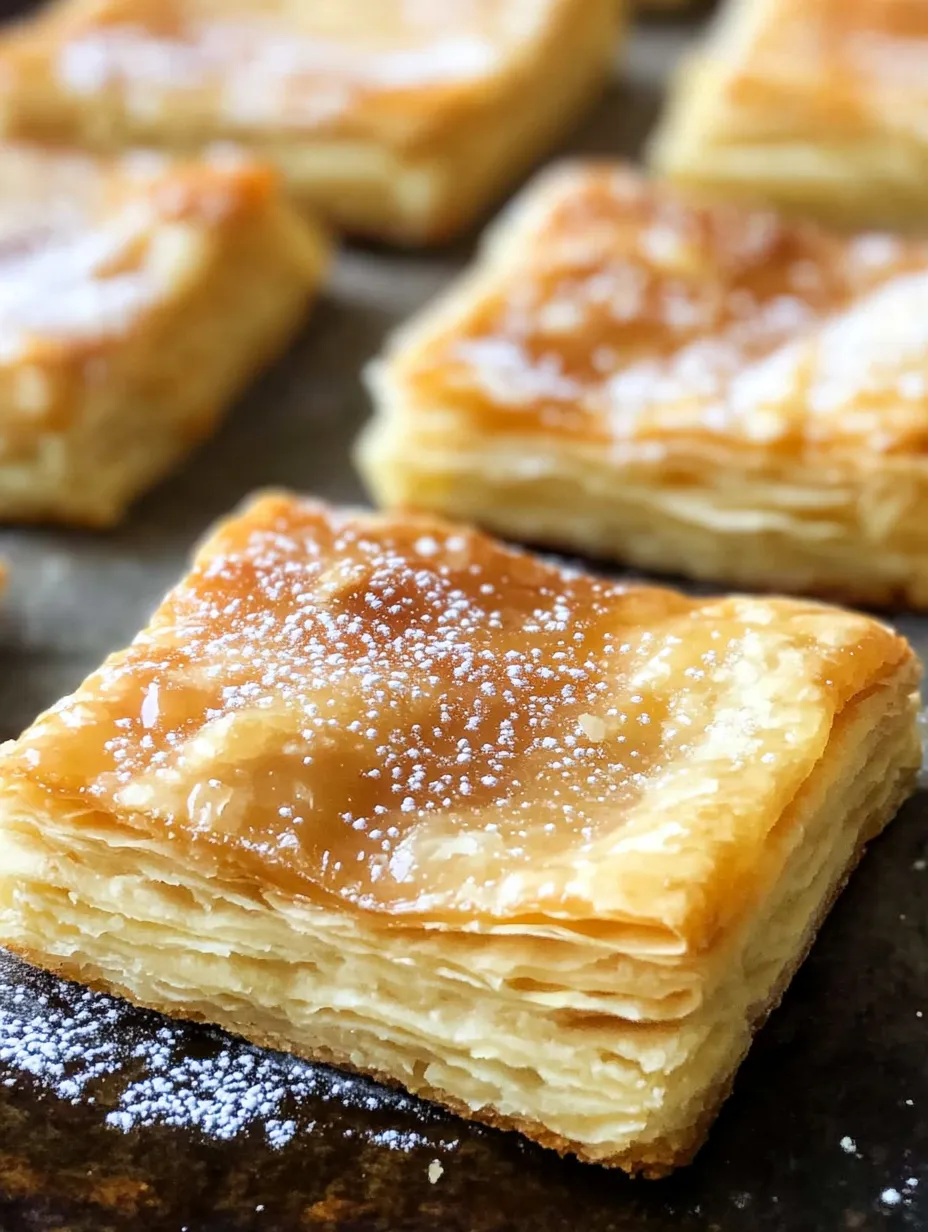 Vanilla Caramel Pastries