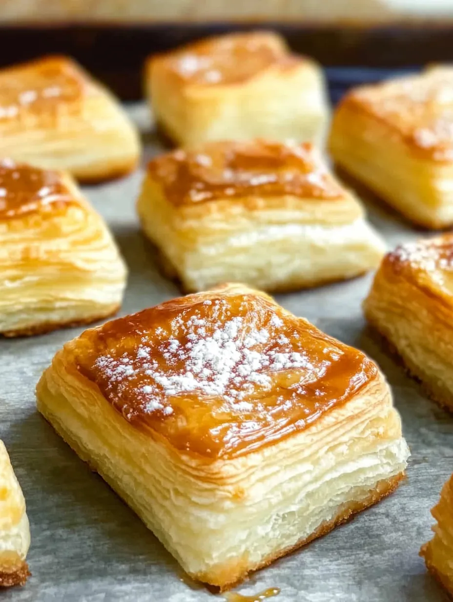 Vanilla Caramel Pastries