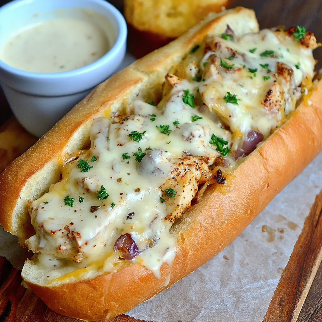 White BBQ Chicken Sandwich