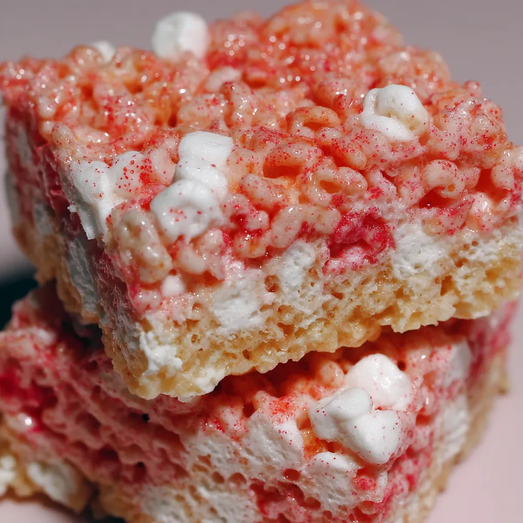 Strawberry Crunch Treats
