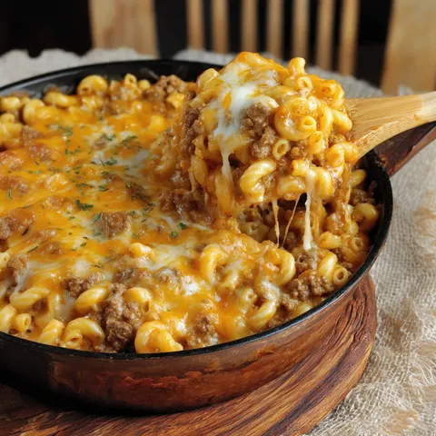 Cheesy Beef Bake