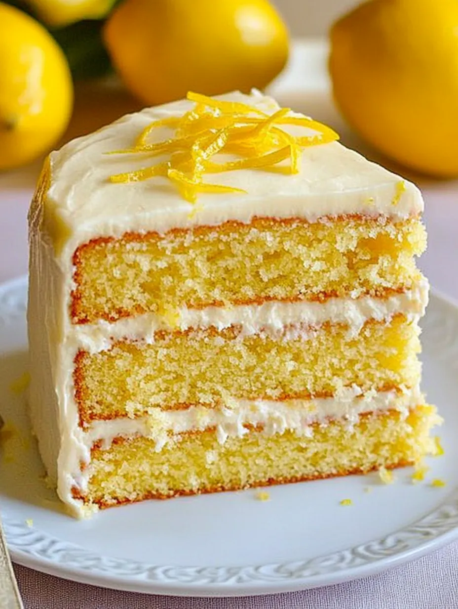 Lemon Velvet Cake
