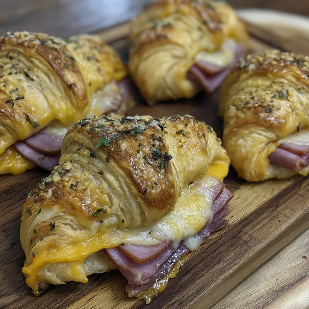 Cheese Ham Roll Ups