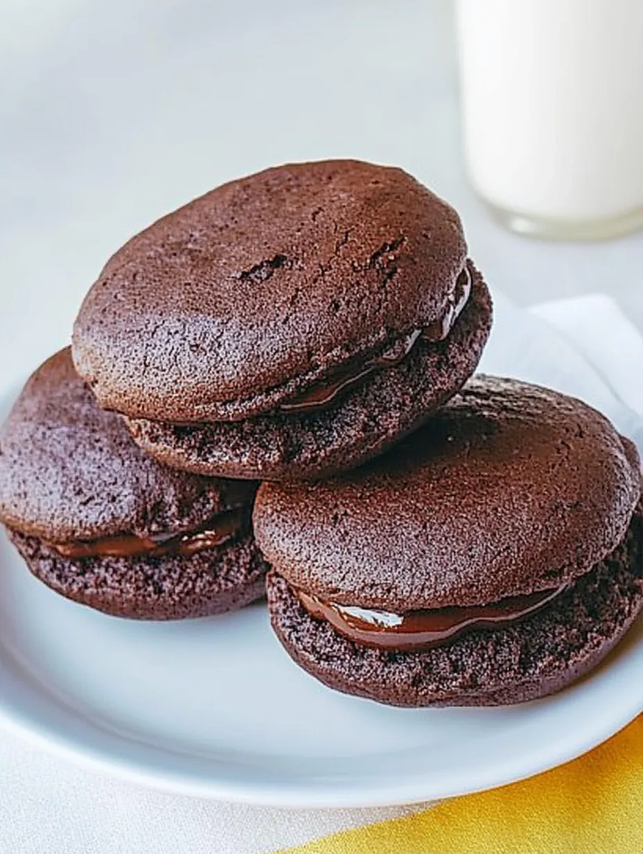 Double Chocolate Whoopie Pies