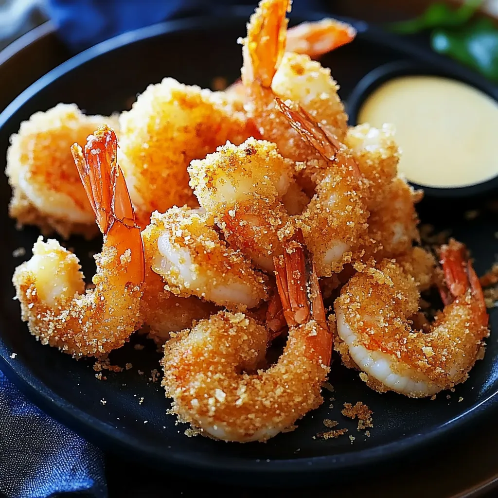Japanese-Style Deep-Fried Shrimp  Ebi Fry