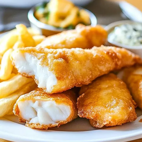 Super Crispy Fish and Chips
