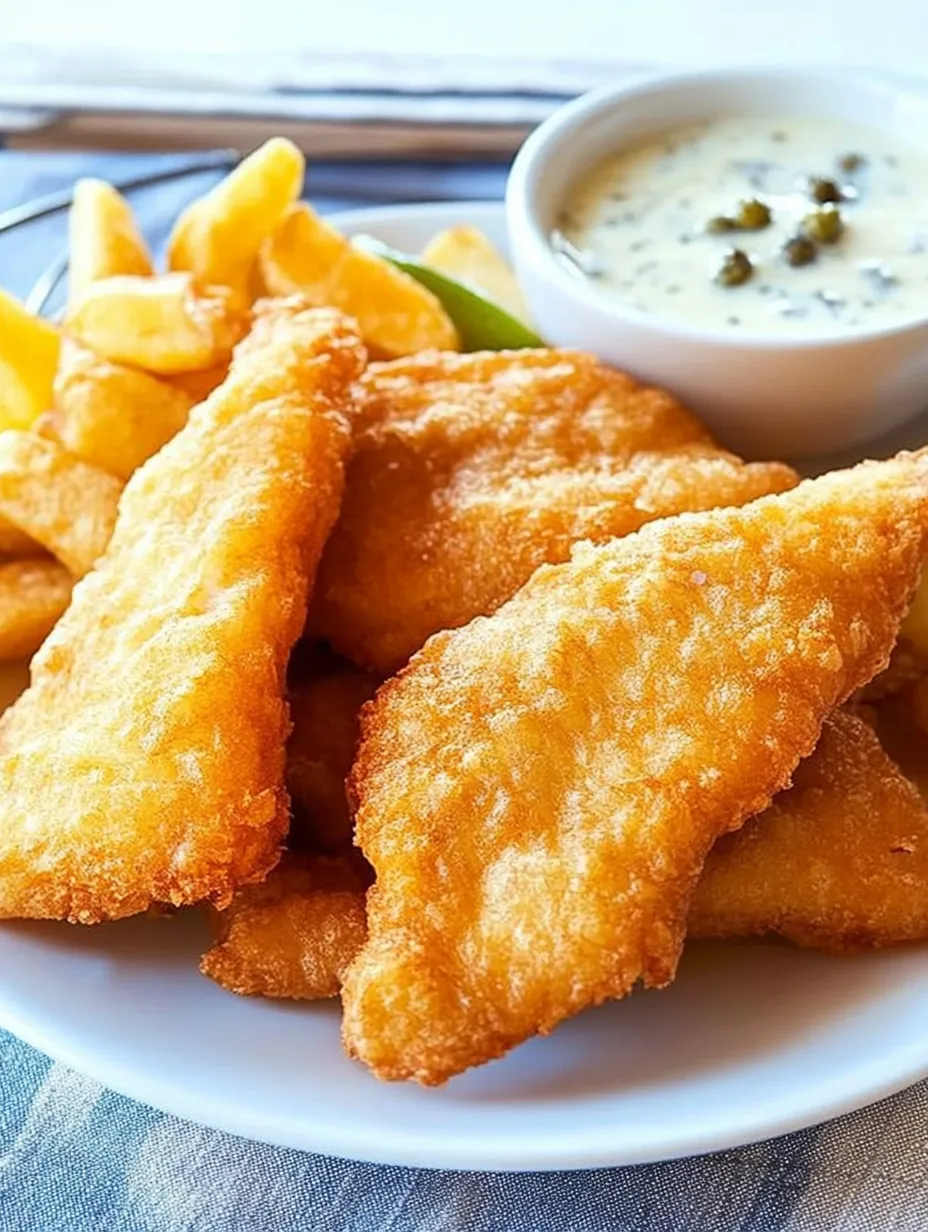 Super Crispy Fish and Chips