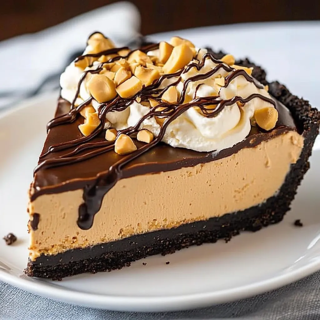 Frozen Peanut Butter Cup Pie