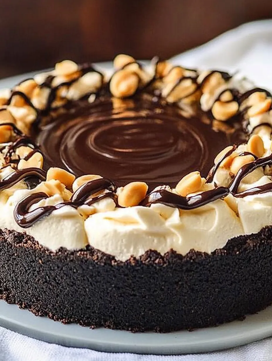 Frozen Peanut Butter Cup Pie