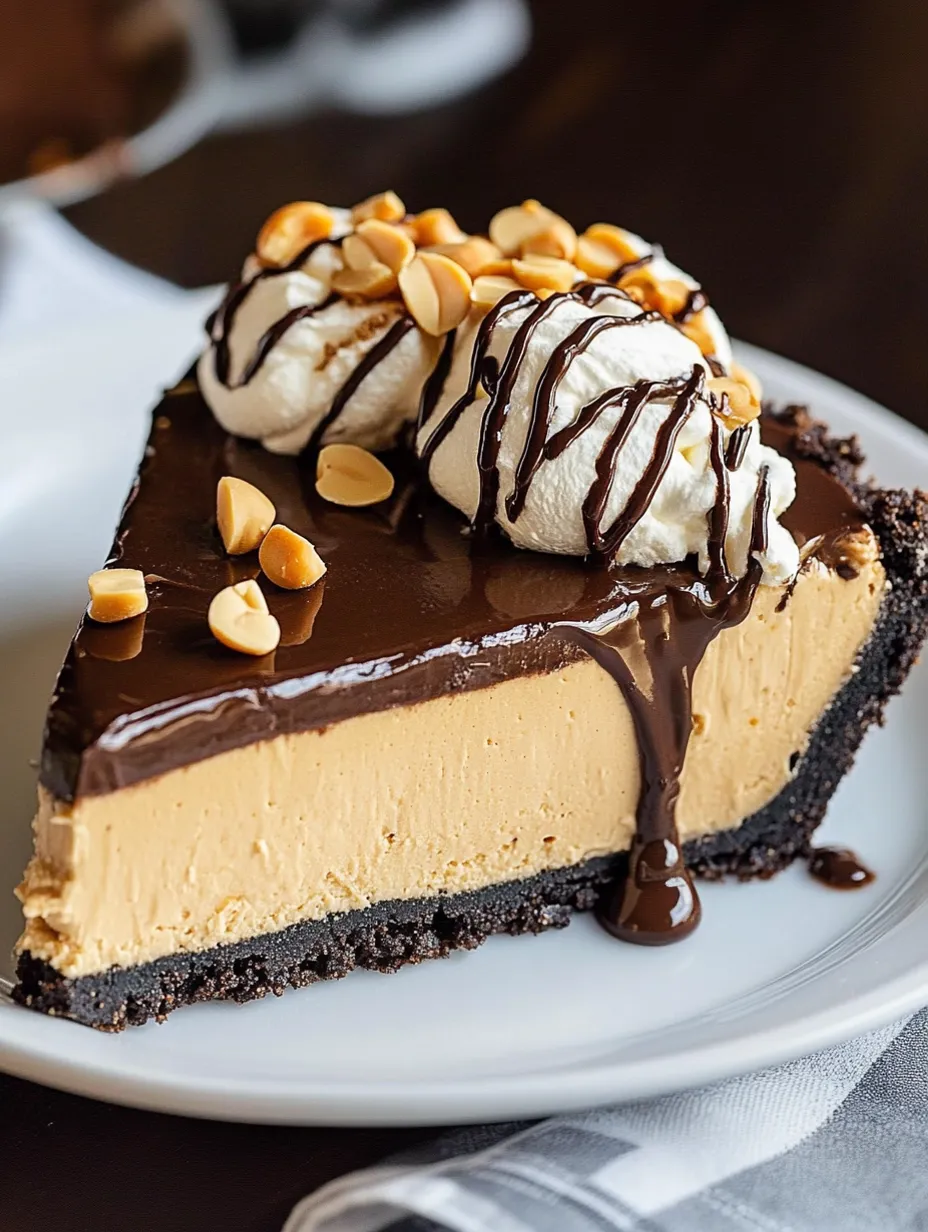 Frozen Peanut Butter Cup Pie