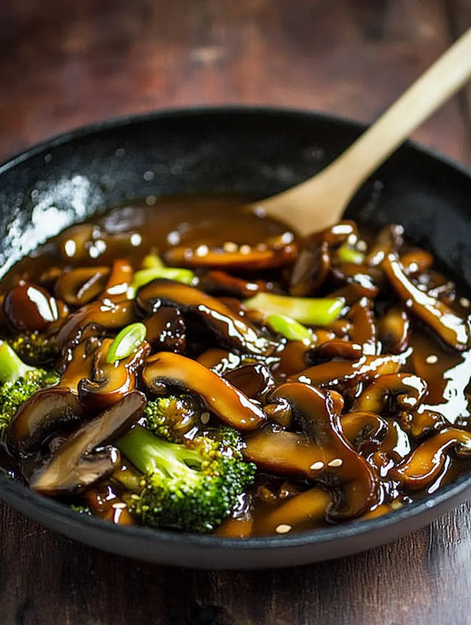 Vegan Teriyaki Oyster Mushrooms