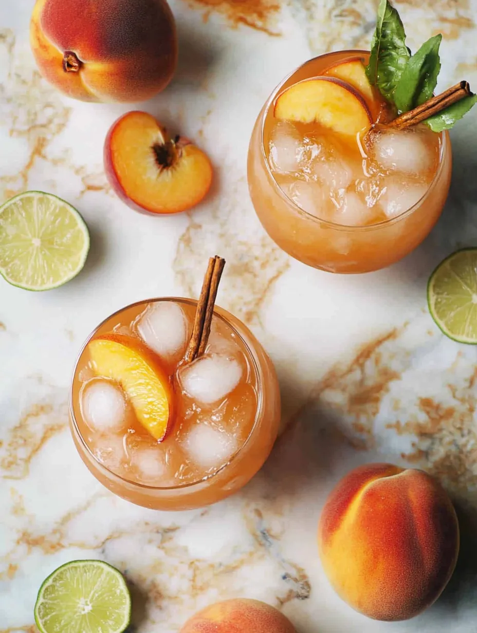 Peach Moscow Mule
