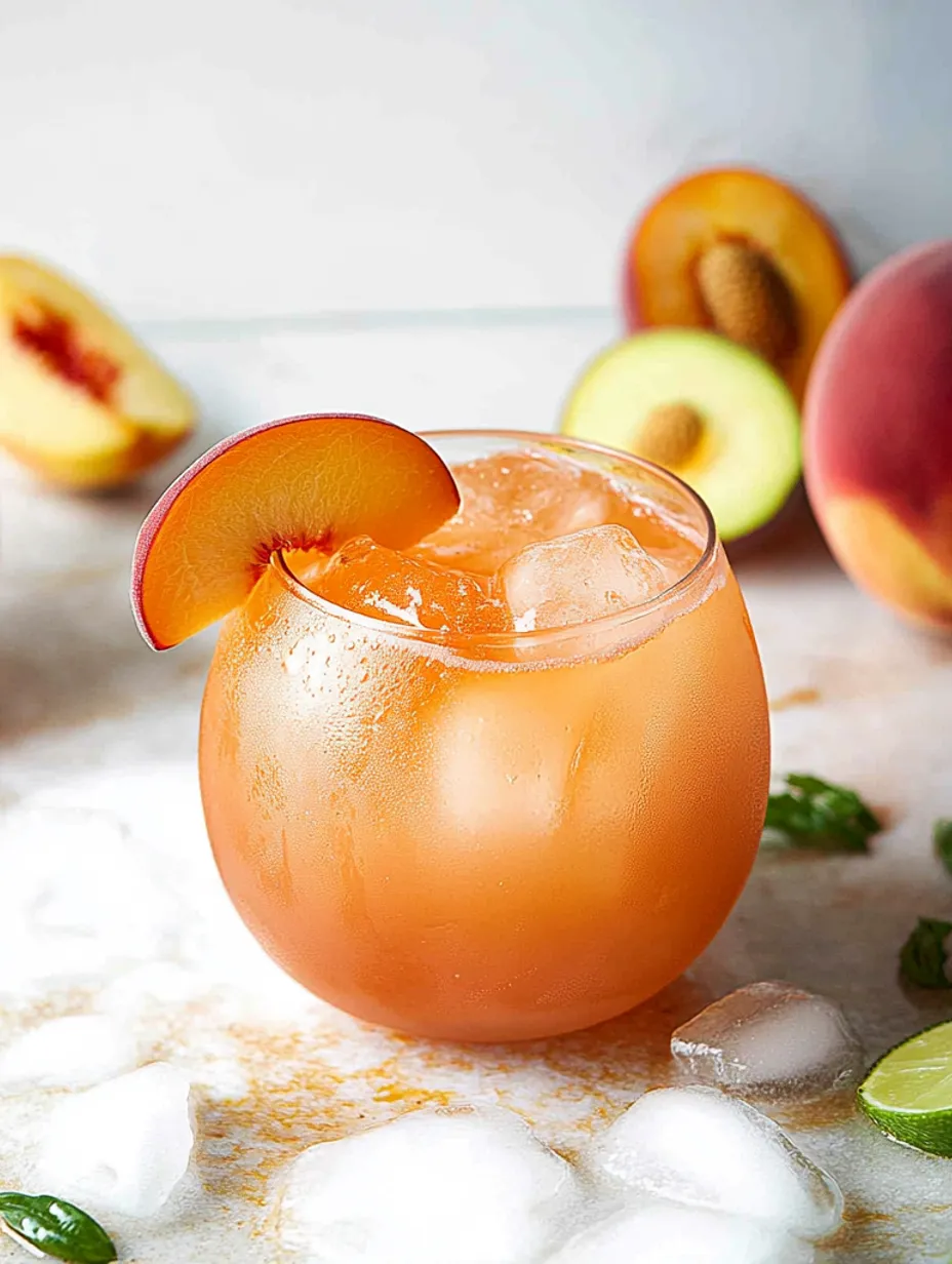 Peach Moscow Mule