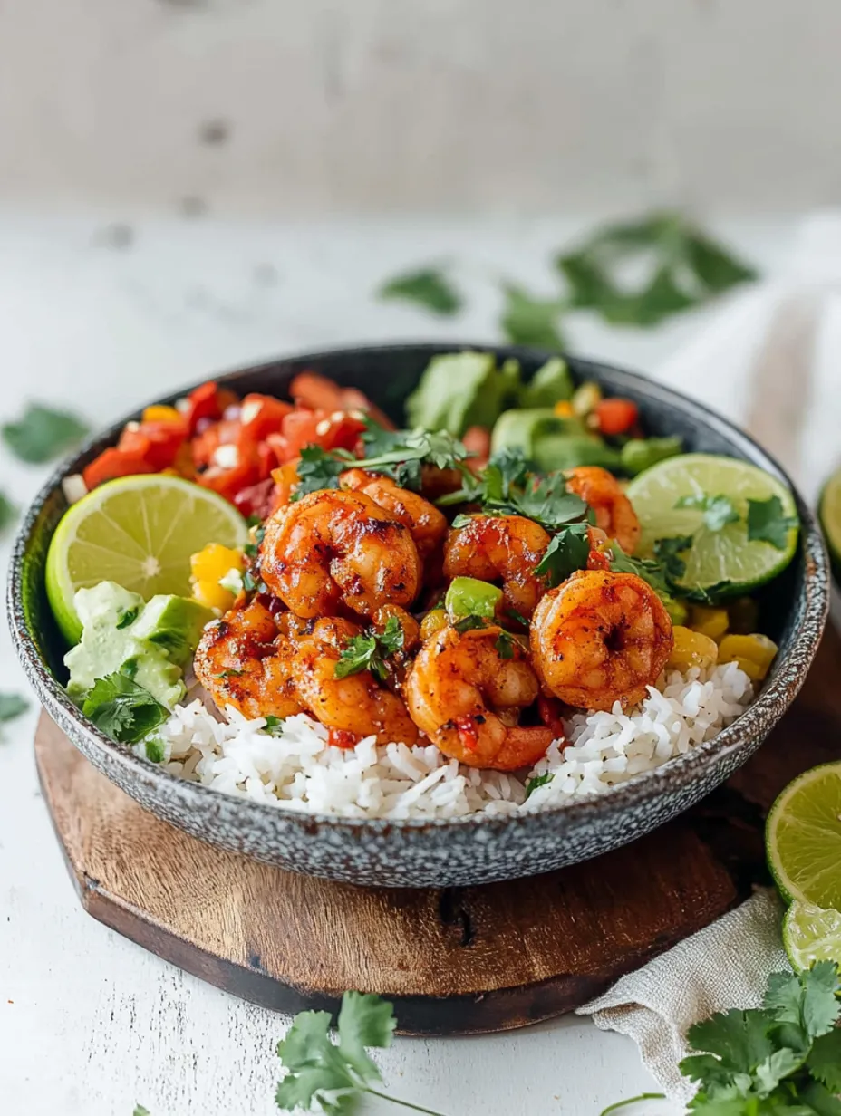 Fiesta Shrimp Rice Bowl
