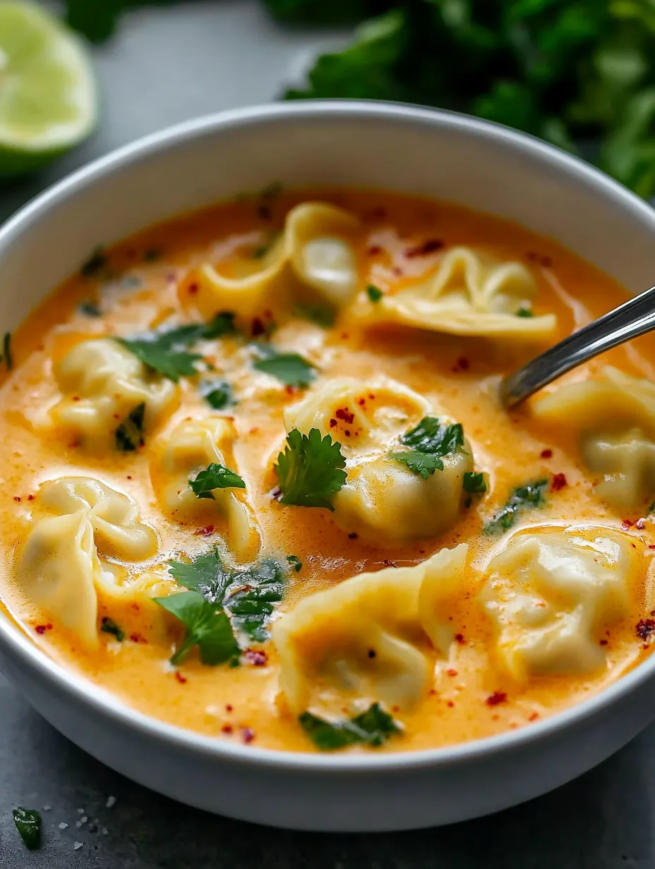 Delicious Curry Dumpling Soup