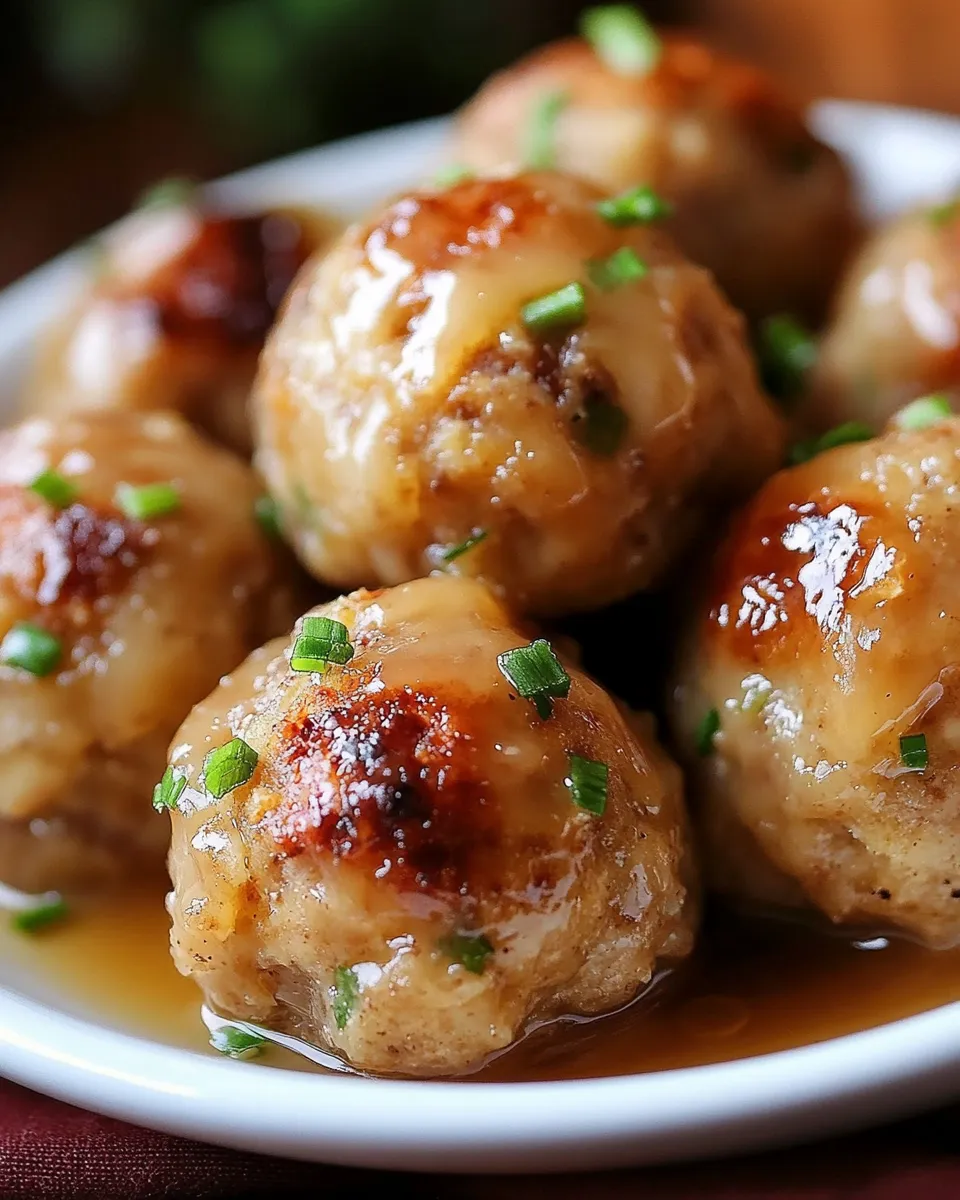 A plate of leftover turkey stuffing balls.